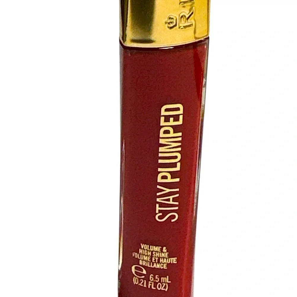 Rimmel London‎ Stay Plumped Lip Gloss - Saucy Red 500